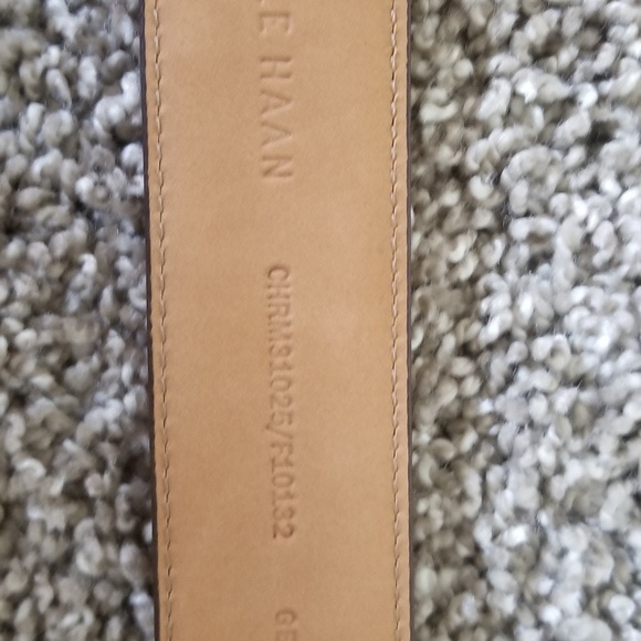 COLE HAAN Size 38 Brown Tan Perforated Leather Belt – Sui  Cole Haan Belt 38